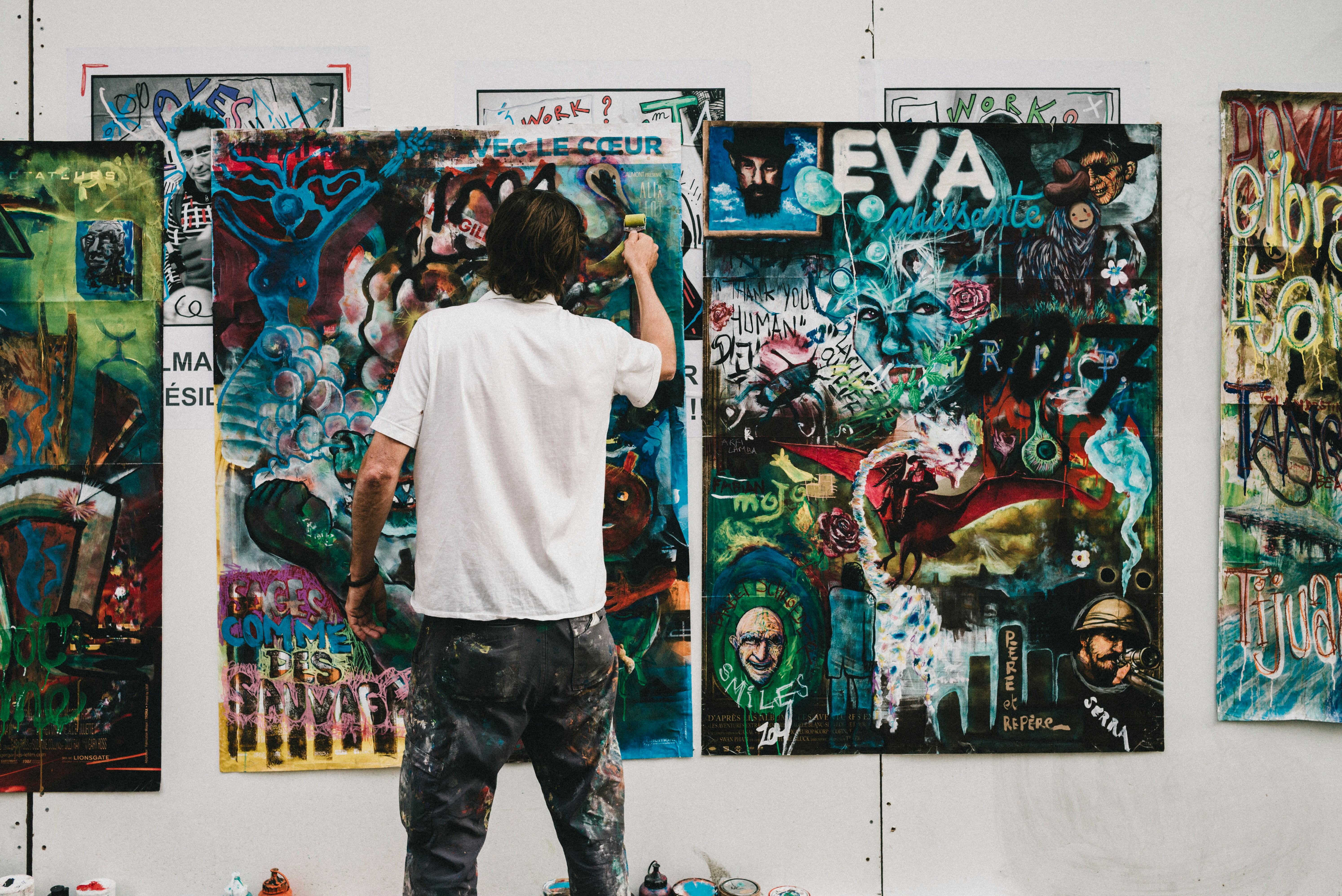 Office and workspace art on Two Three Legged Dogs